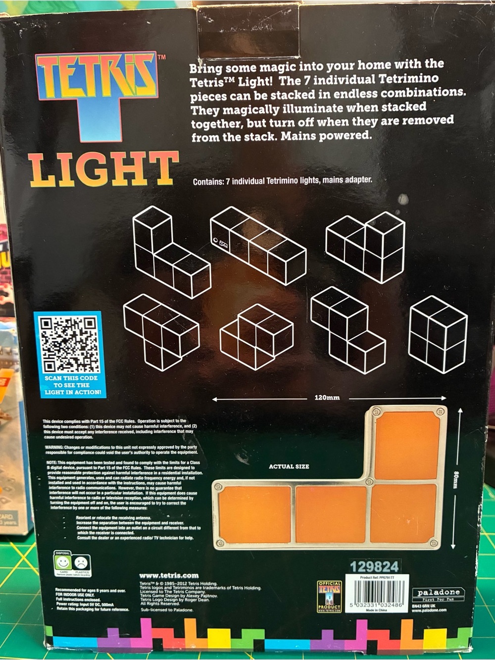 Colorful LED Tetris Wall Light - Multi Color - Picture 6 of 15